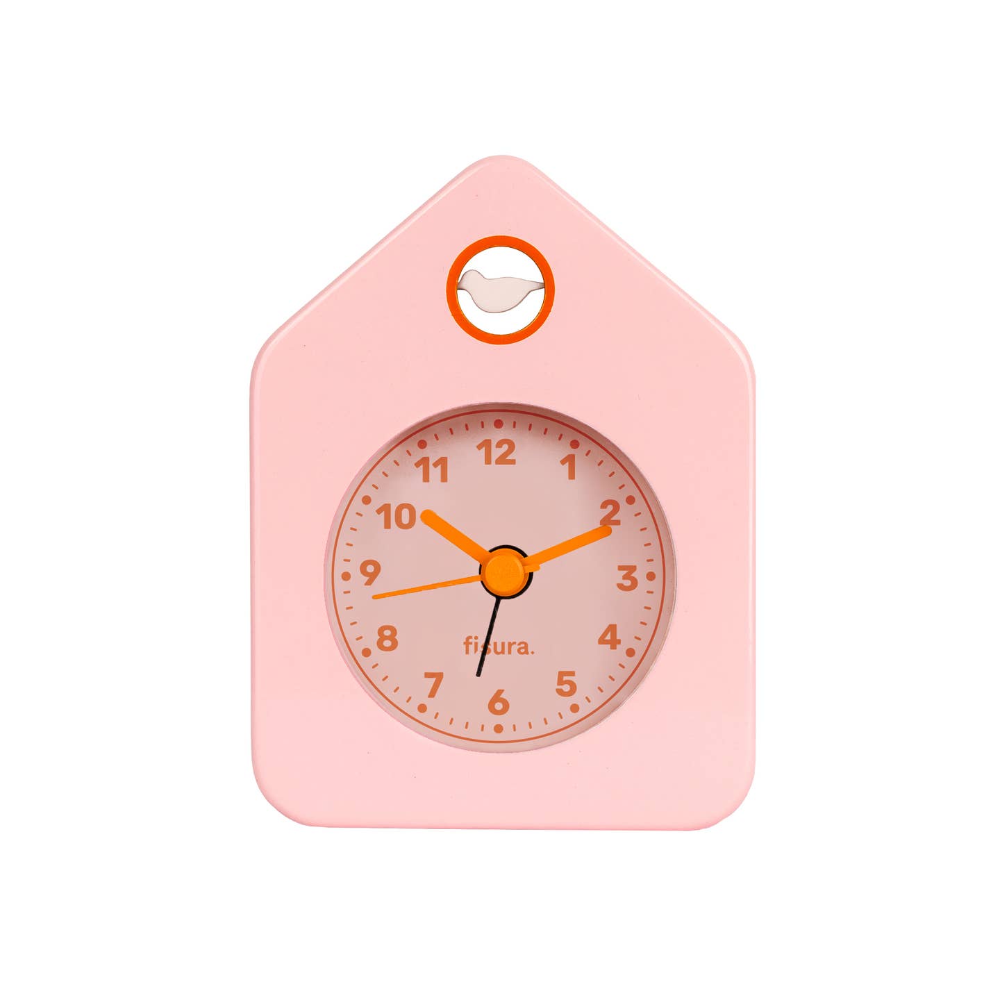 Mini House Alarm Clock - Pink