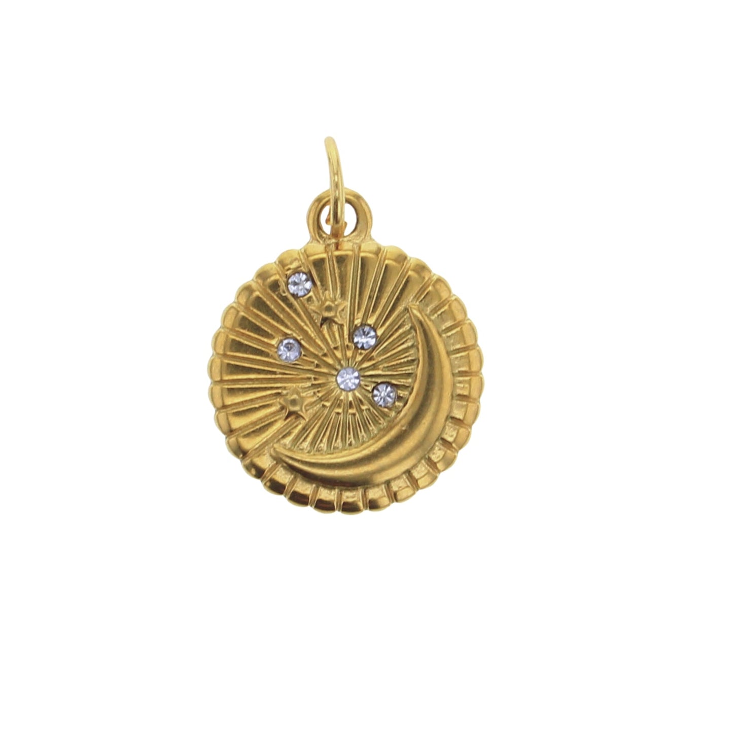 Moon Disc Charm