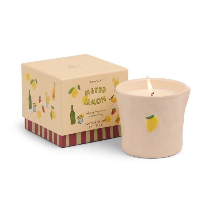 Bistro 8 oz Candle - Meyer Lemon Paddywax