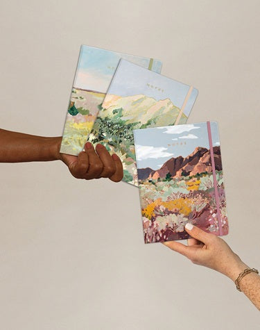 Desert Sunset - Set of Three Notebooks