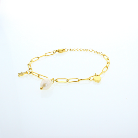 Gold Waterproof Bracelet - Stella