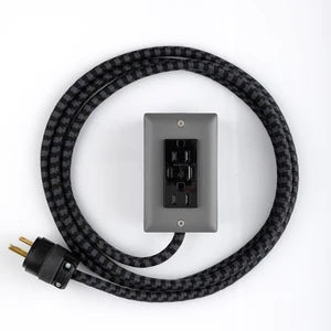 8' Exto Extension Cord with Dual USB/C and Outlet