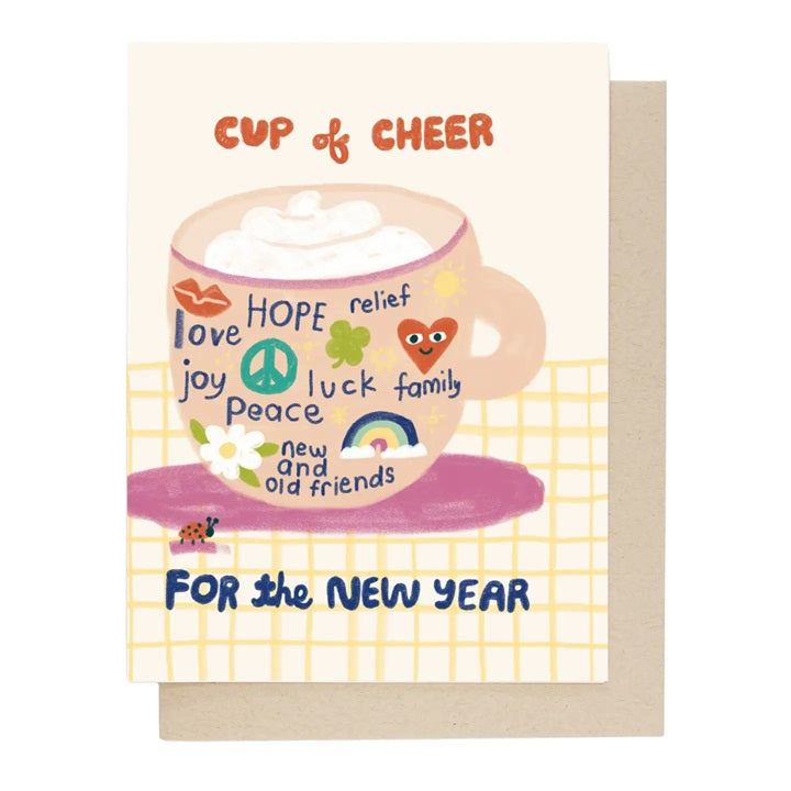 Cup Of Cheer 2026 Greeting Card