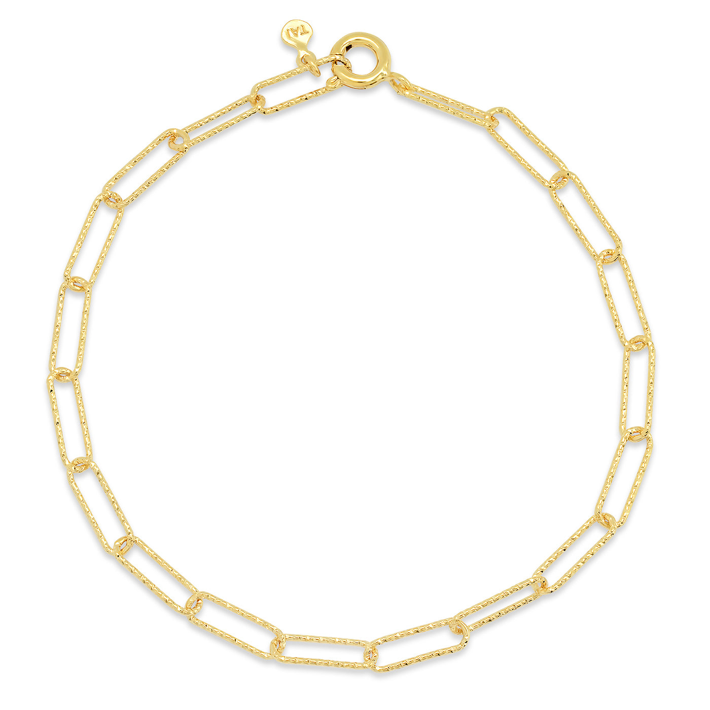 Cable Chain Bracelet - Gold Vermeil