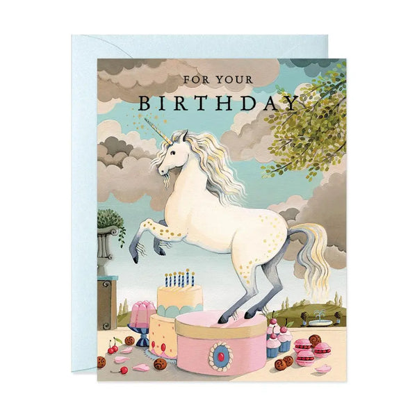 Unicorn Birthday Card