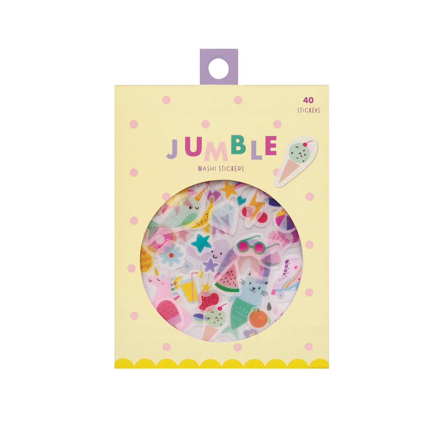 Magical Day Jumble Washi Stickers