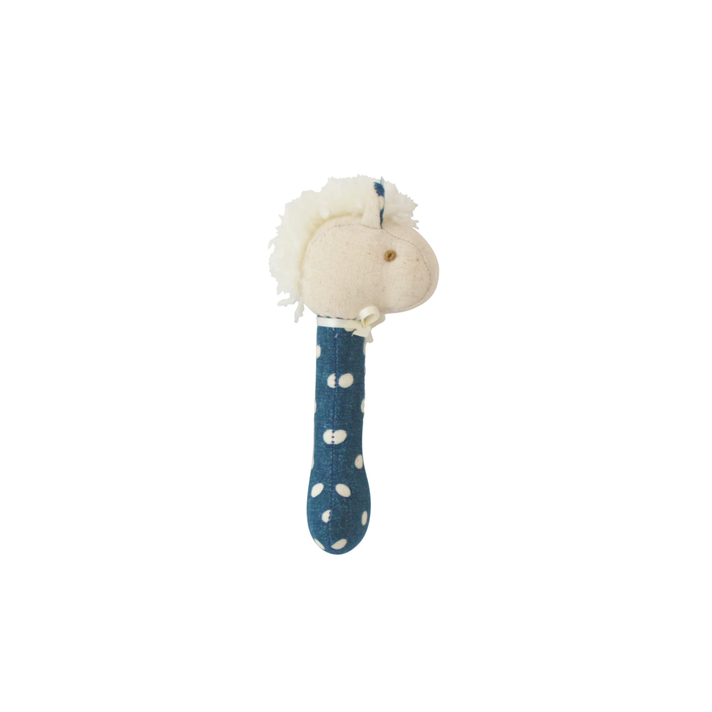 Horse Stick Rattle Ocean Blue