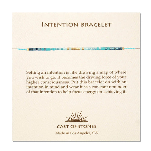 Load image 1 in gallery view. Intention Bracelet - Radiant Aqua