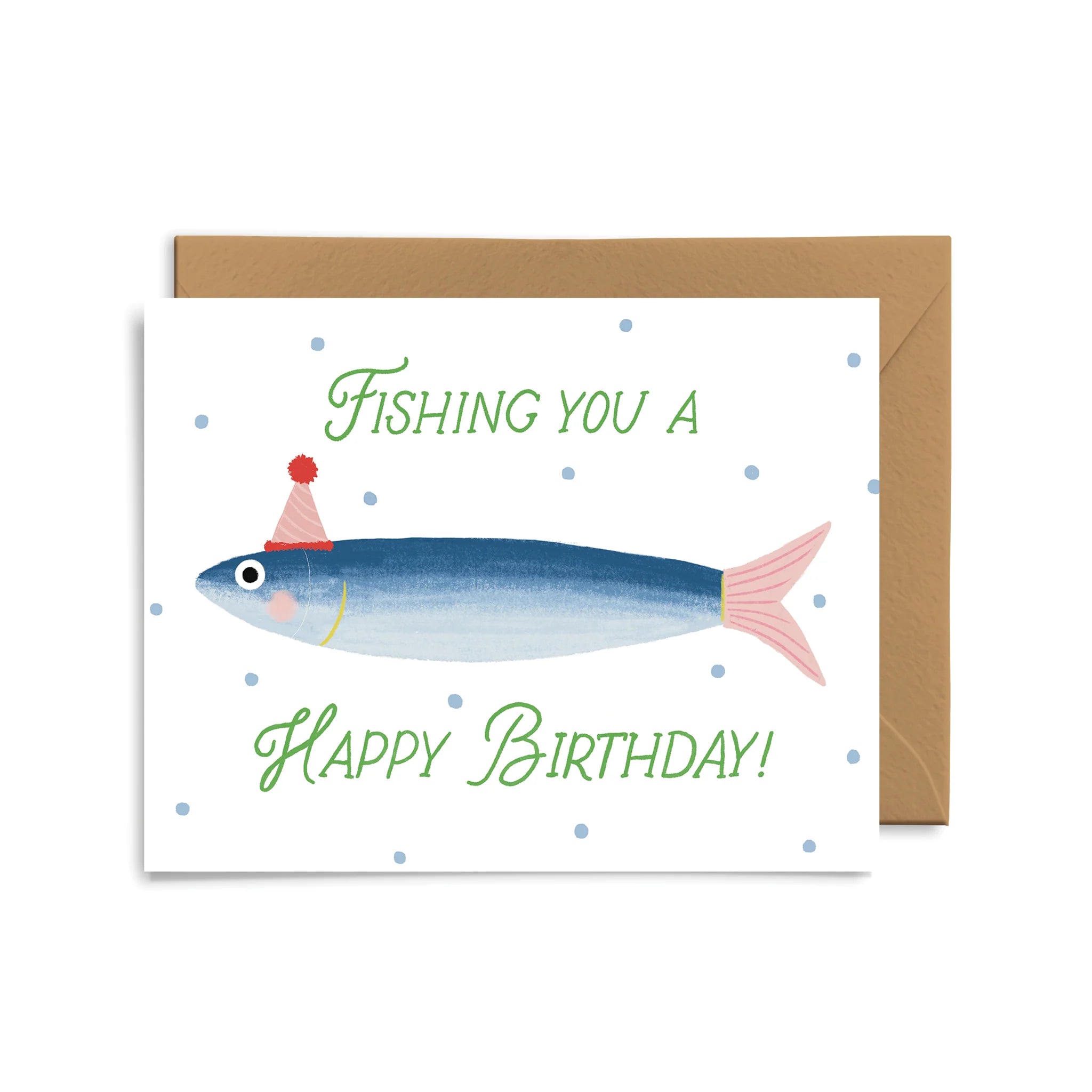 Happy Birthday Fish Card