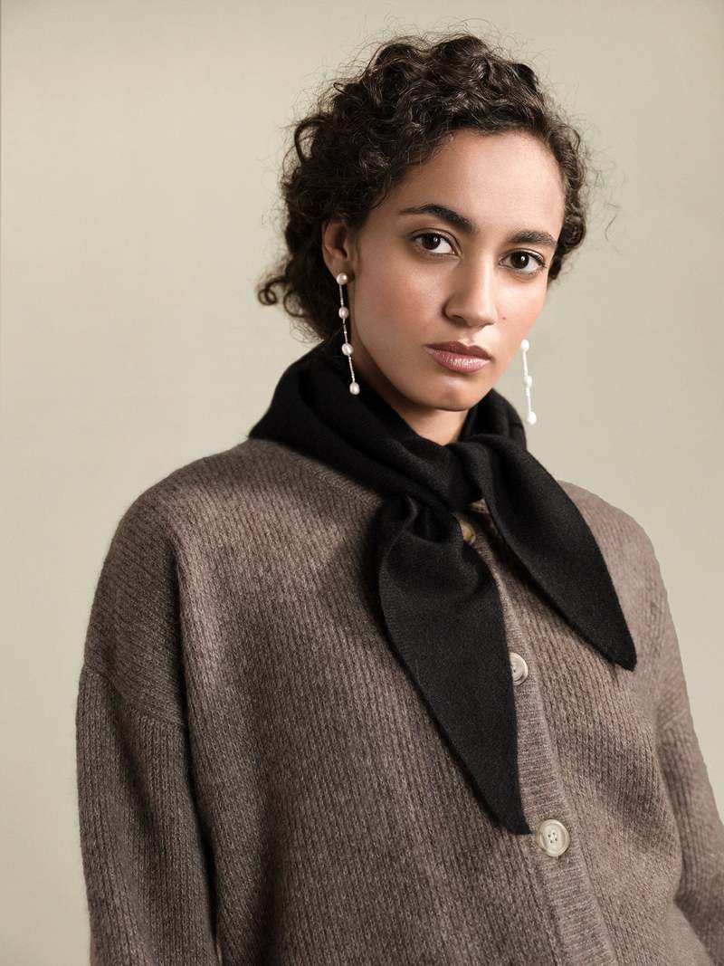 Cashmere Triangle Scarf