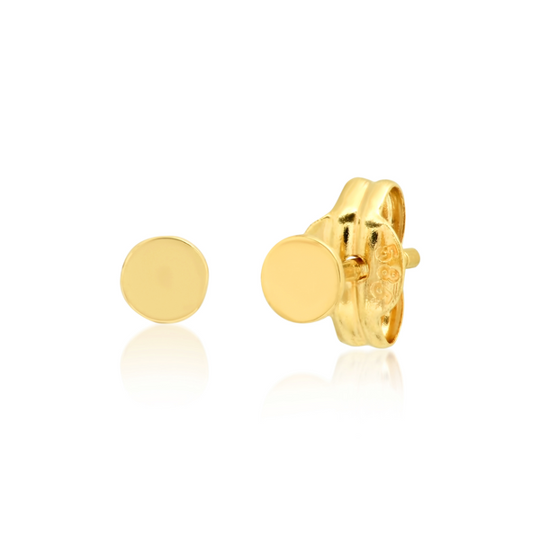 14K Gold Cluster Studs