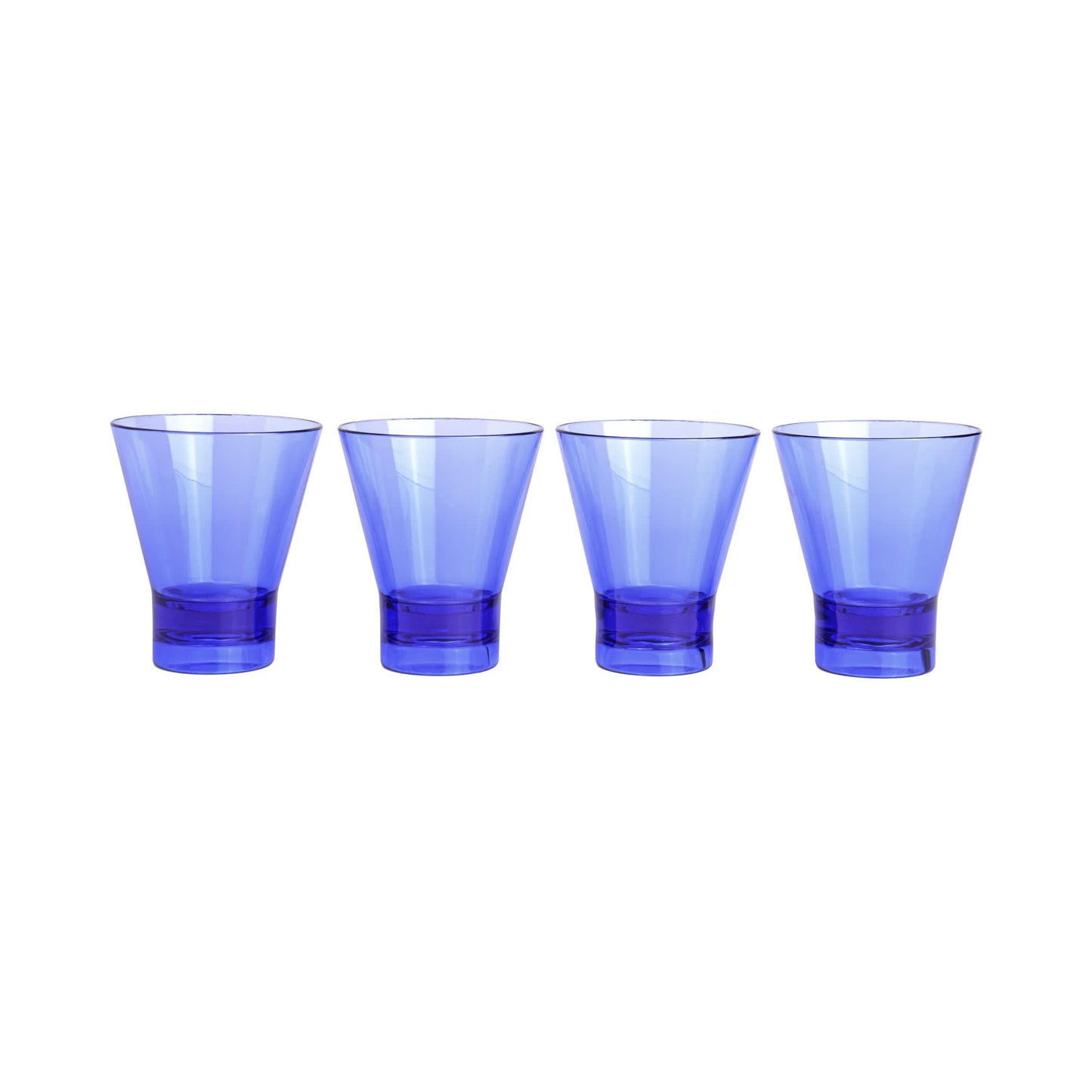 The Gilda Tumbler - Set of 4 - Cobalt