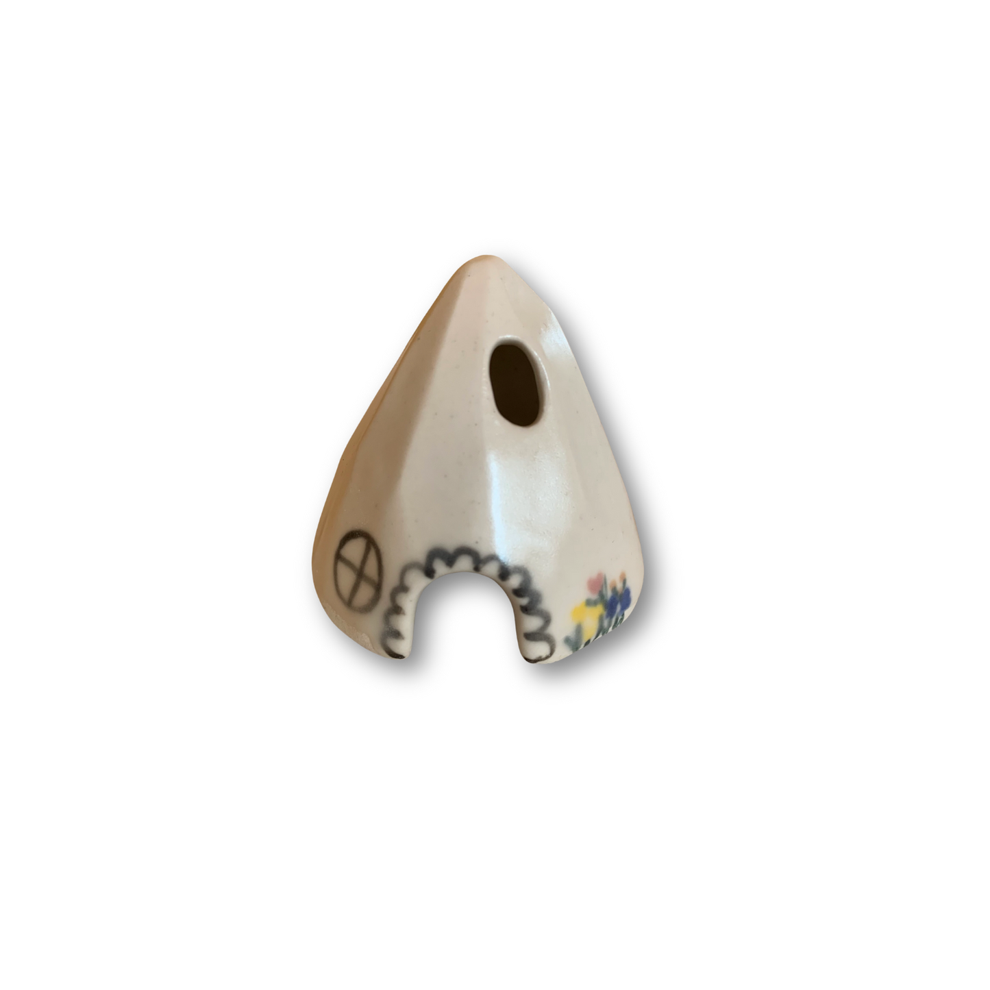 Ceramic Mouse House Incense Cone Burner Set