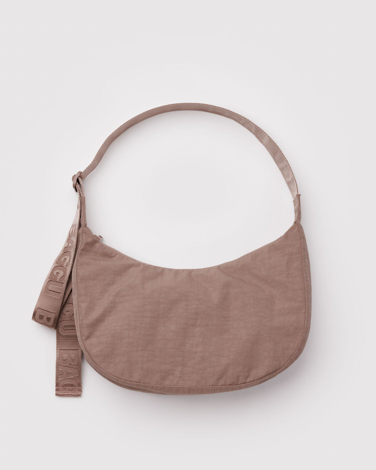 Medium Nylon Crescent Bag - Toasted
Almond