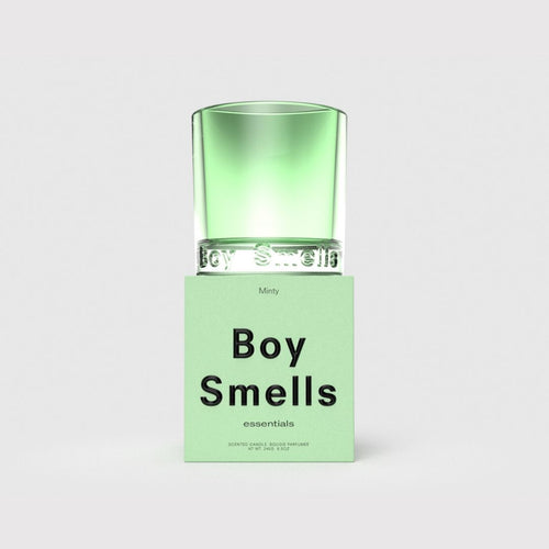 Load image 1 in gallery view. Minty Essentials Candle Boy Smells
