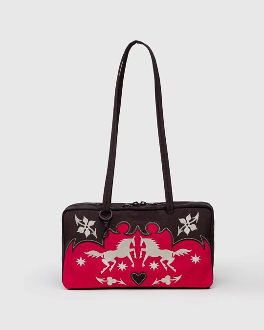Nylon Bowler Bag Baggu