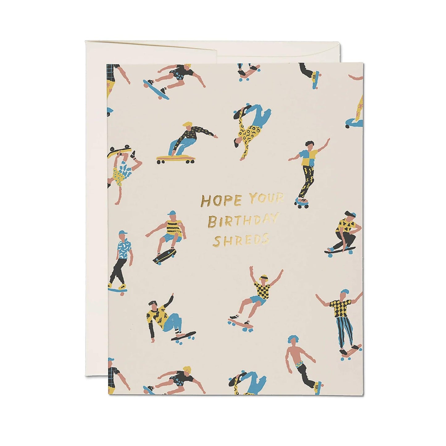 Shreds Birthday Card Red Cap Cards