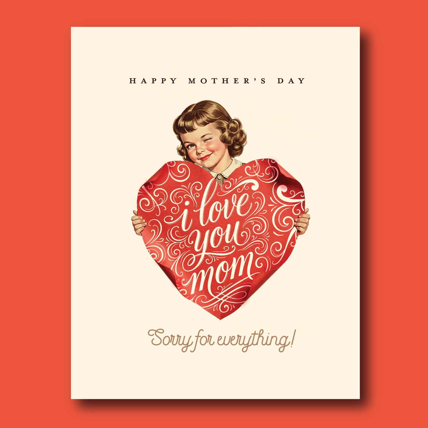 Sorry Mom! Mother's Day Card