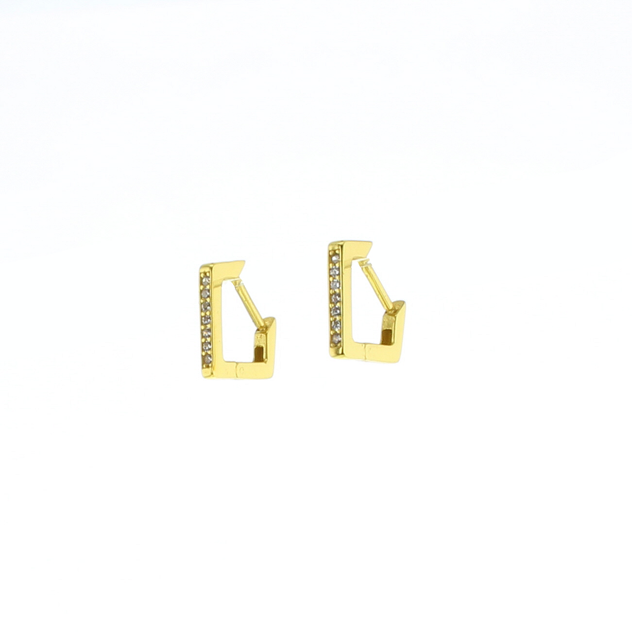 Ronan Hoops - Gold Lotus Jewelry