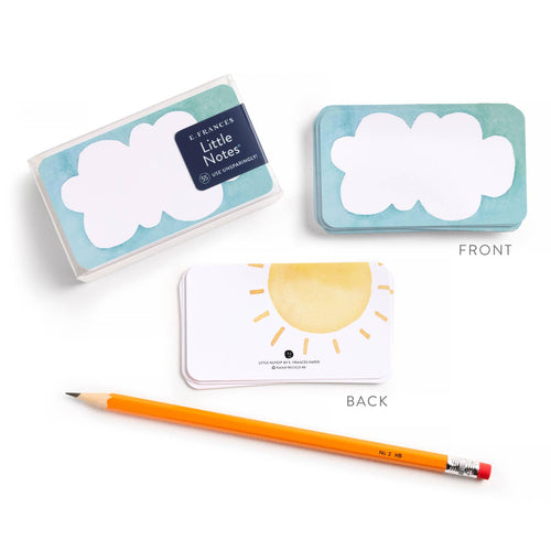 Load image 1 in gallery view. Cloud Little Notes