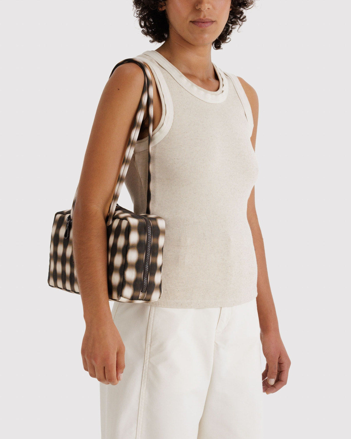 Nylon Bowler Bag Baggu
