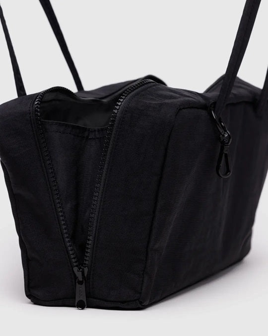 Nylon Bowler Bag - Black