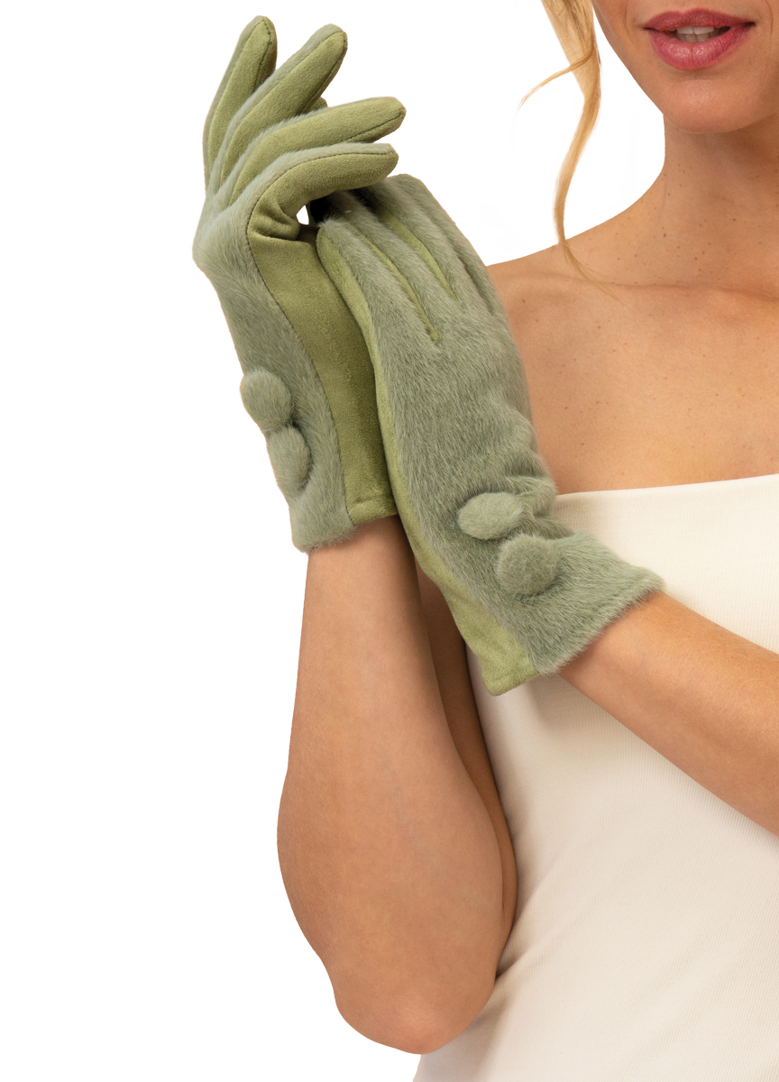 Grace Gloves - Sage