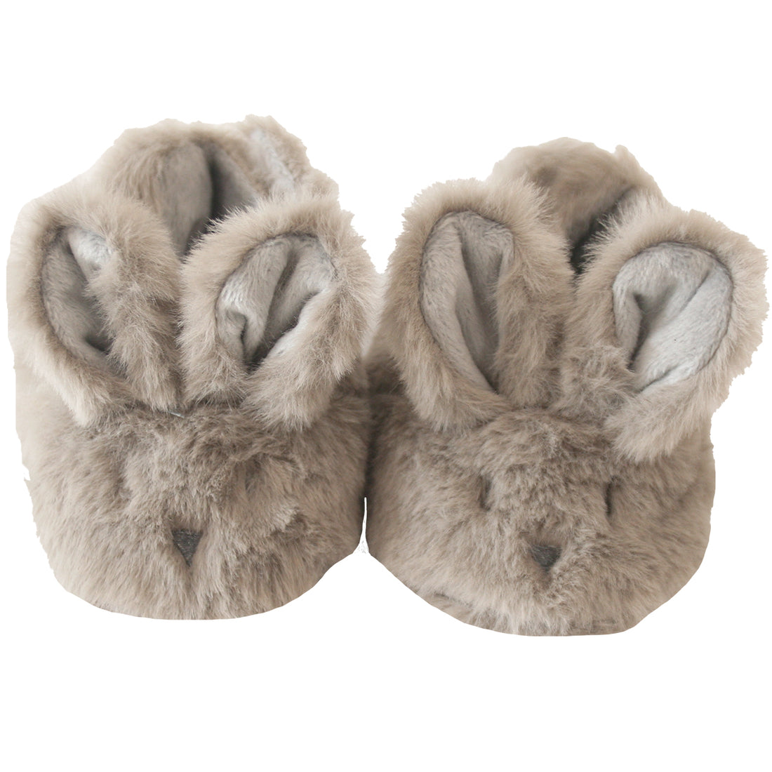 Luxe Bunny Booties - Grey