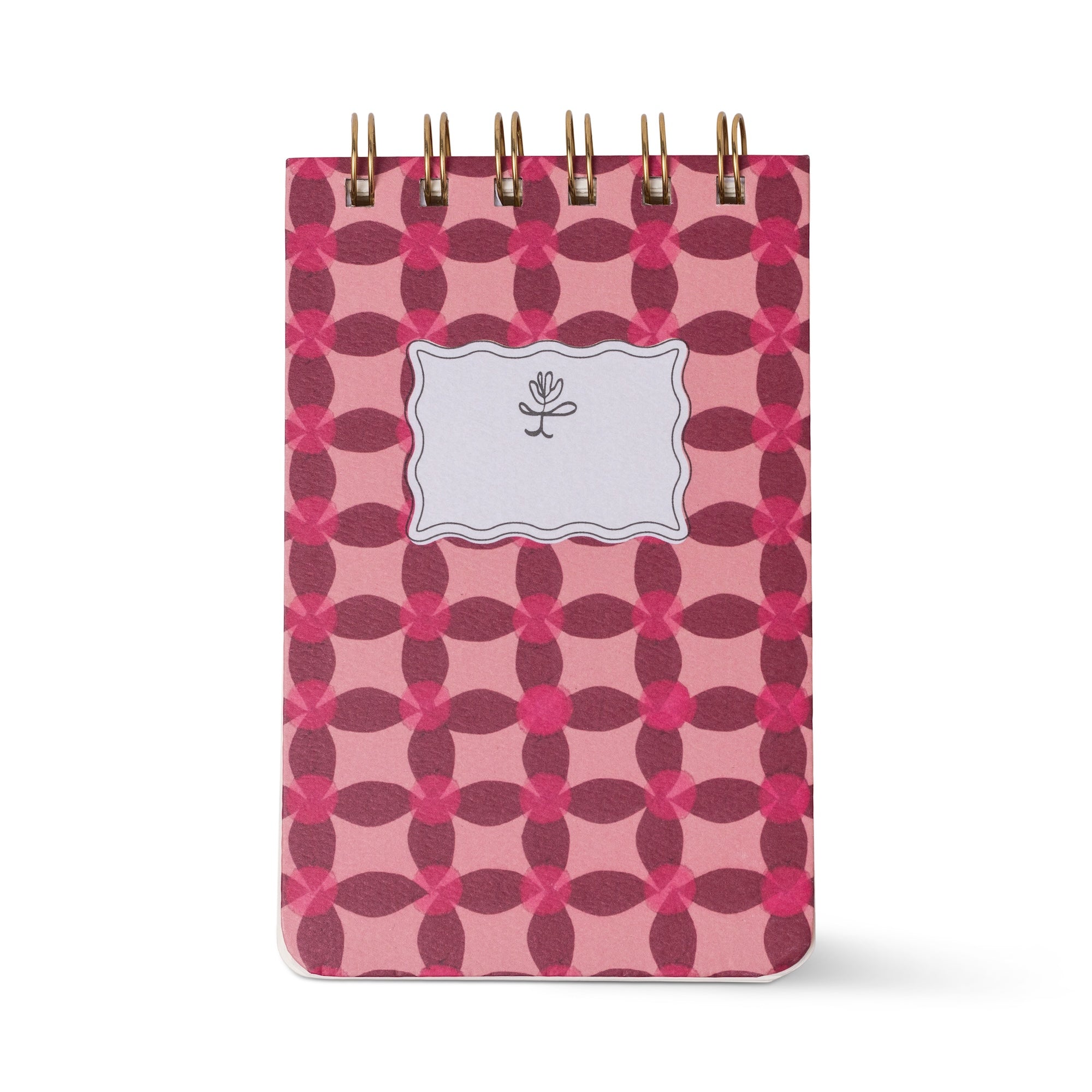 Twin Wire Notepad - Pinwheel Pink Designworks Ink
