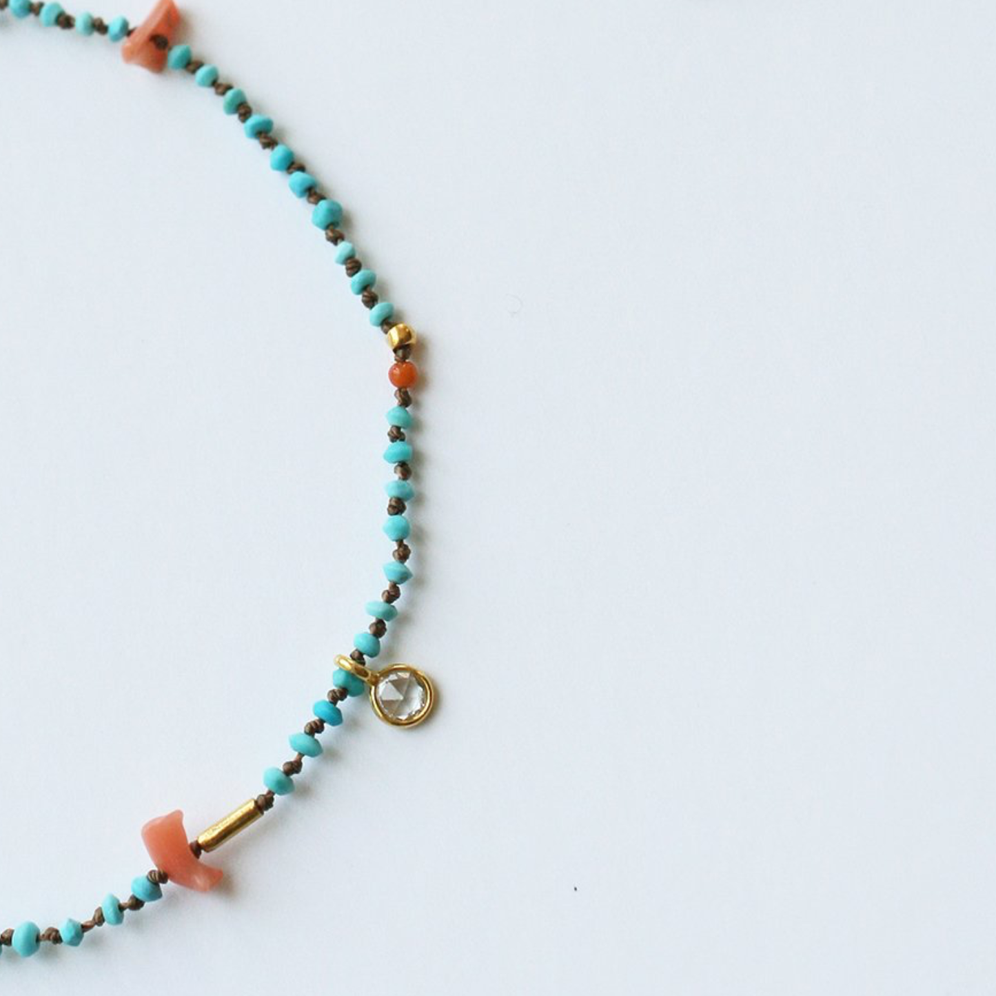 Confetti Bracelet - Turquoise 7"