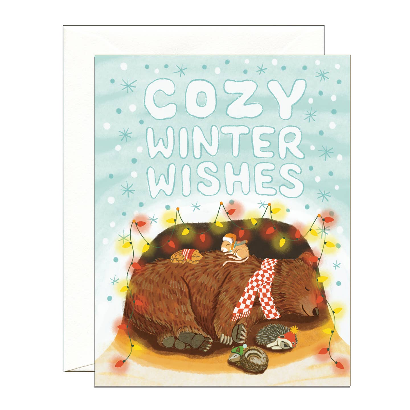 Winter Cozy Wishes Holiday Card