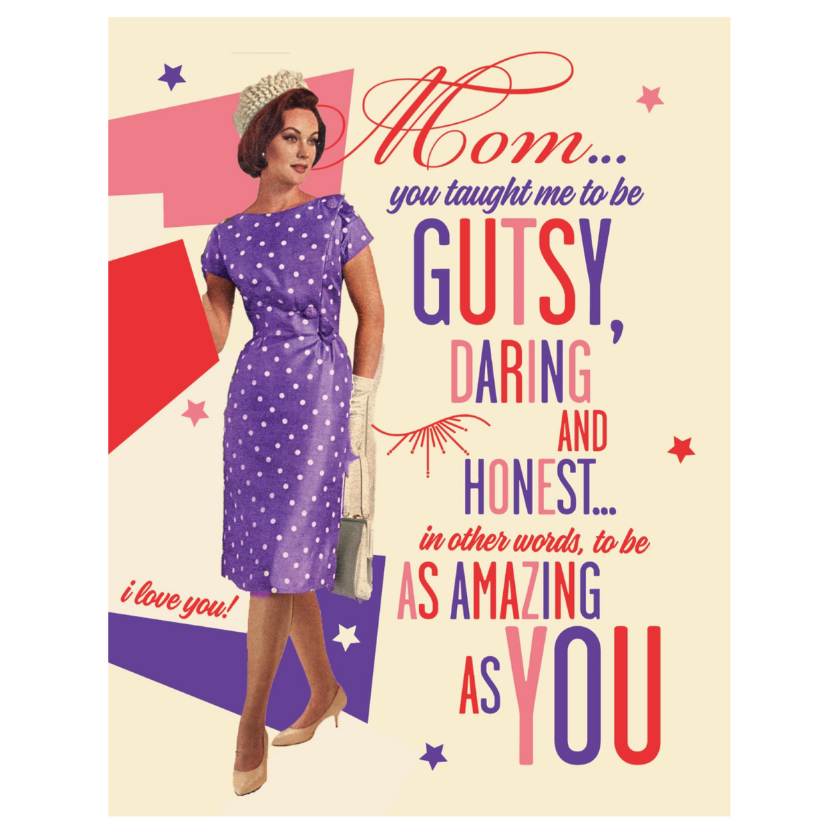 Gutsy Mom Mother's Day Card