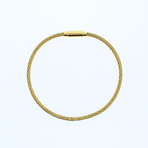 Load image 1 in gallery view. Charm Bangle - Gold