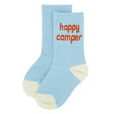 Happy Camper Ribbed Socks - 6-12 Months