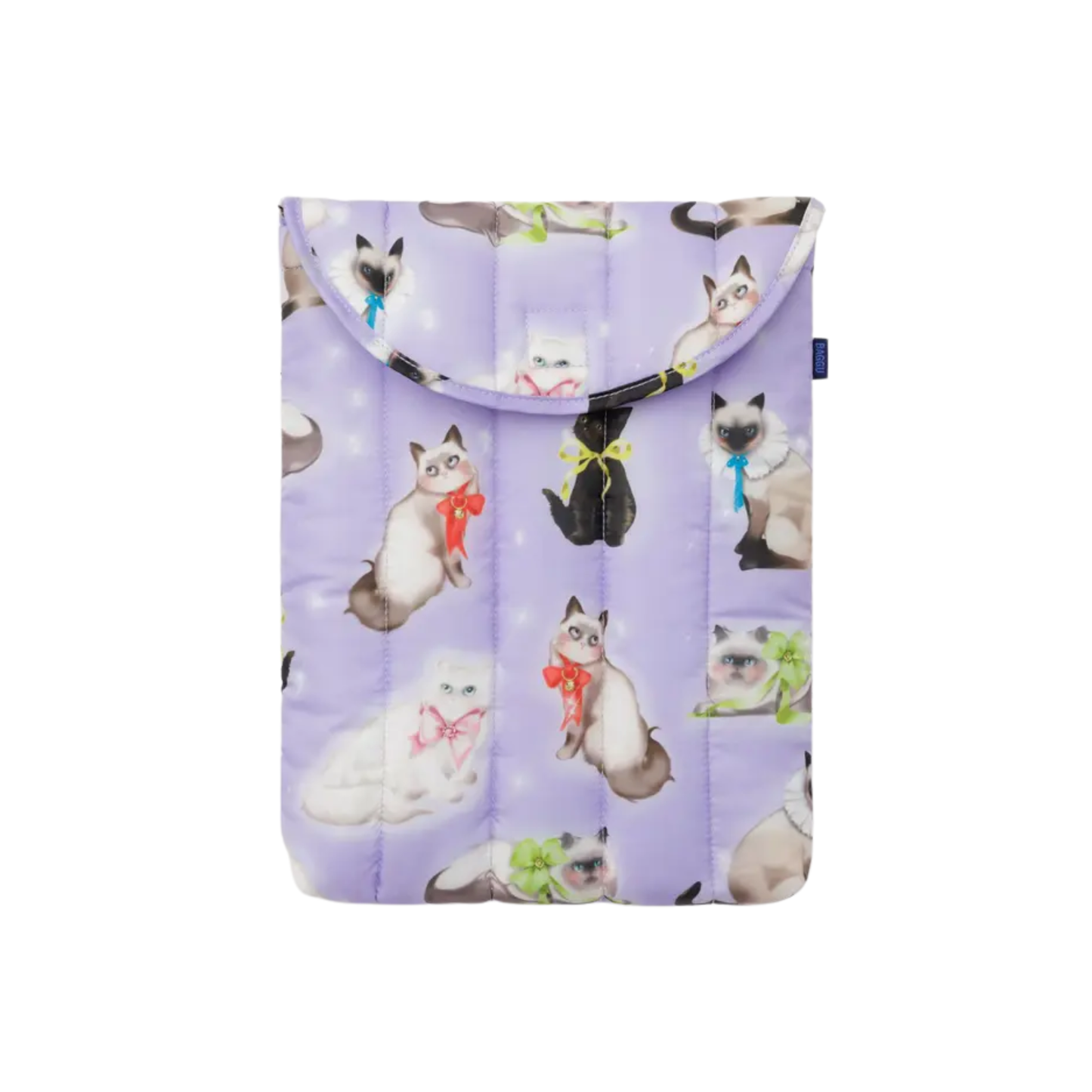 Puffy Laptop Sleeve 13"/14" - Fancy Cats