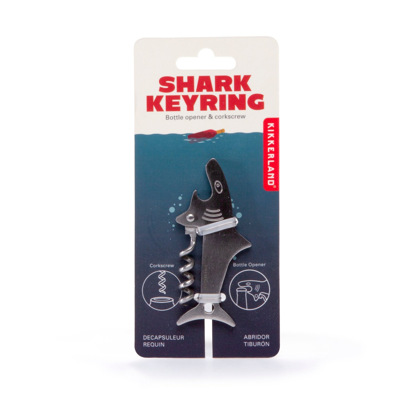 Shark Key Ring Bottle Opener