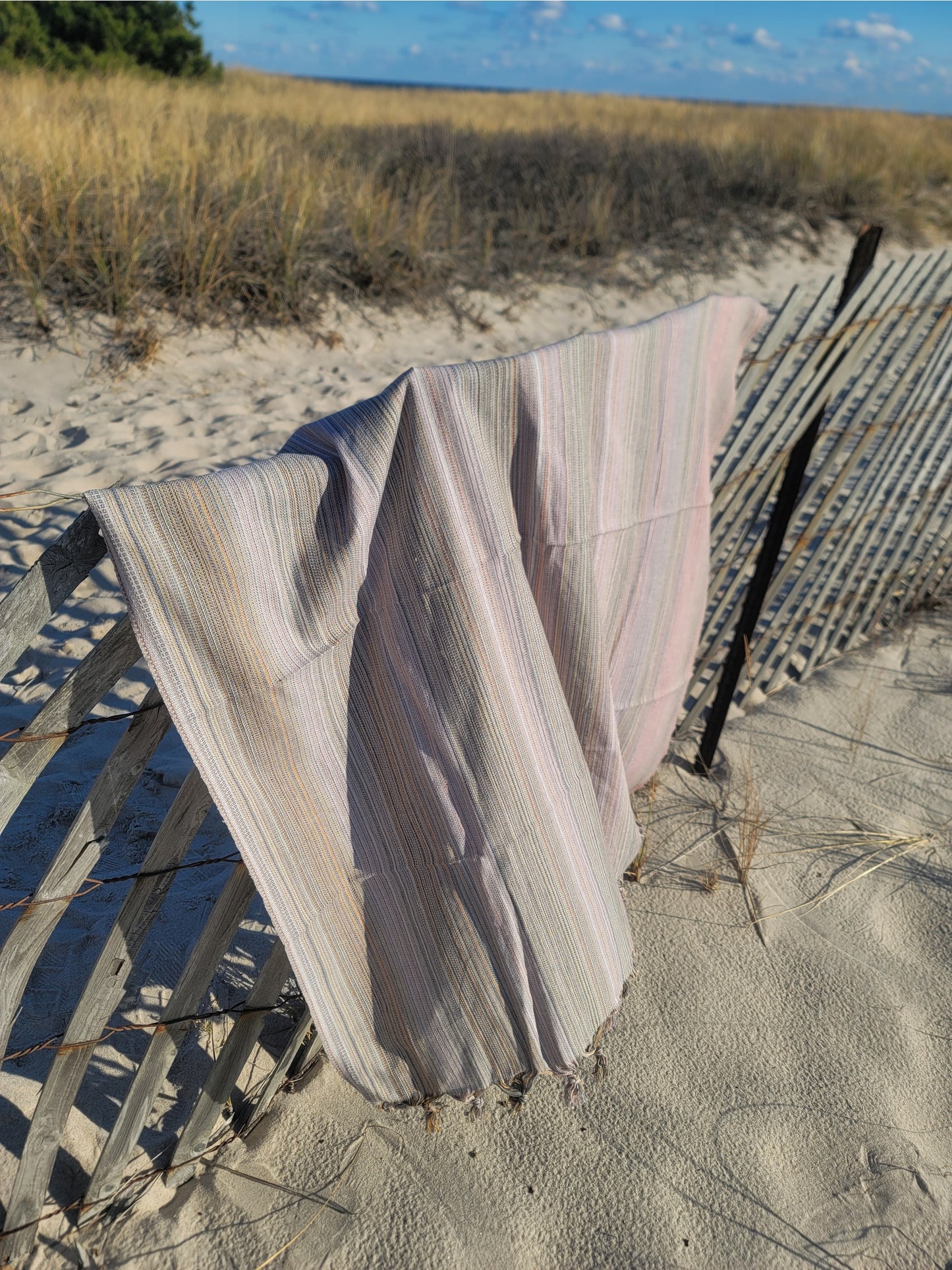Turkish Cotton Throw Blanket/Towel - Gray