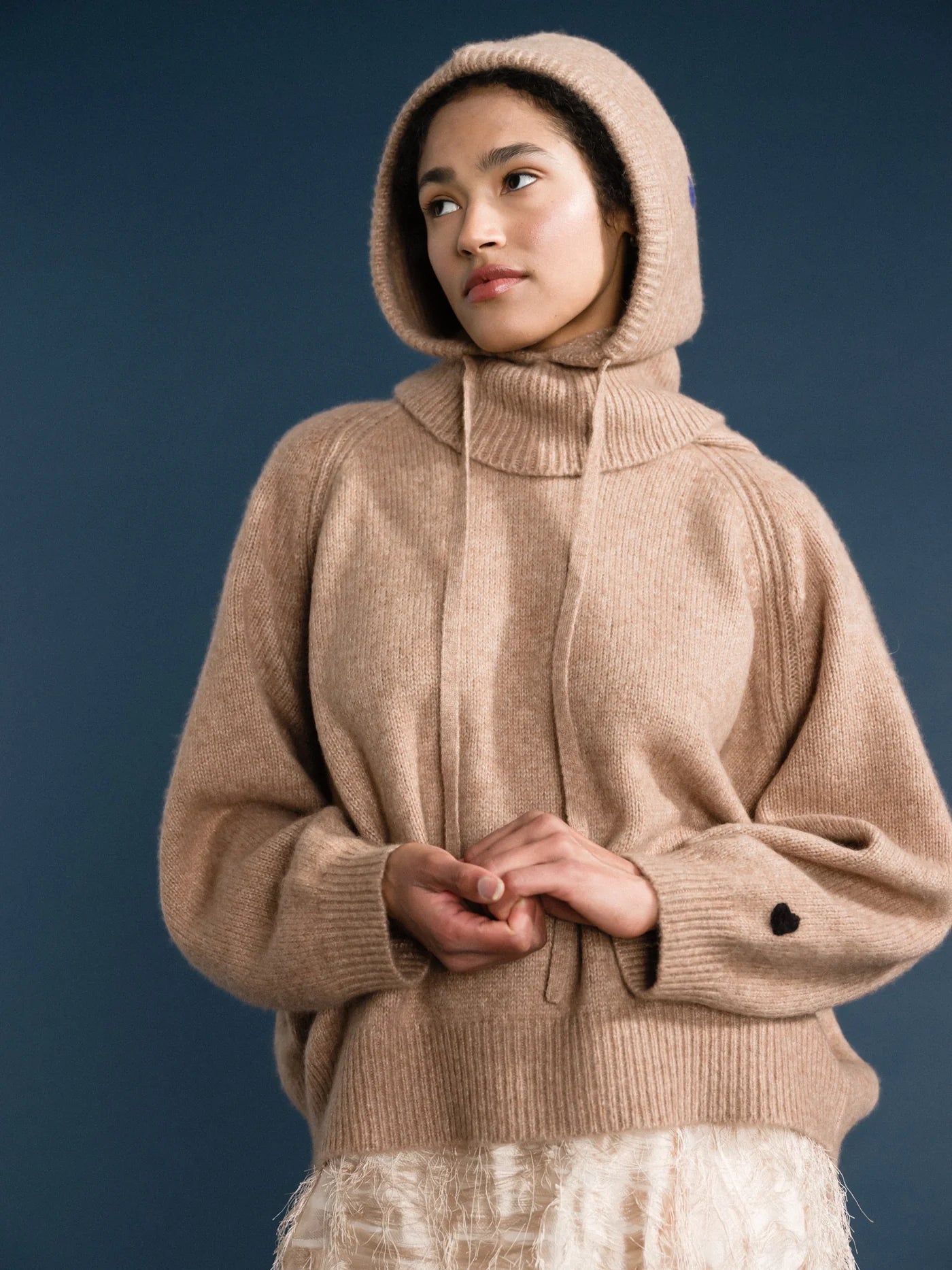 Cashmere Hoodie Balaclava