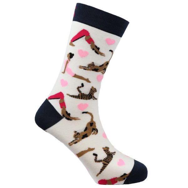 Natural Bamboo Knit Socks - Morning Stretch Sexy Socks LLC