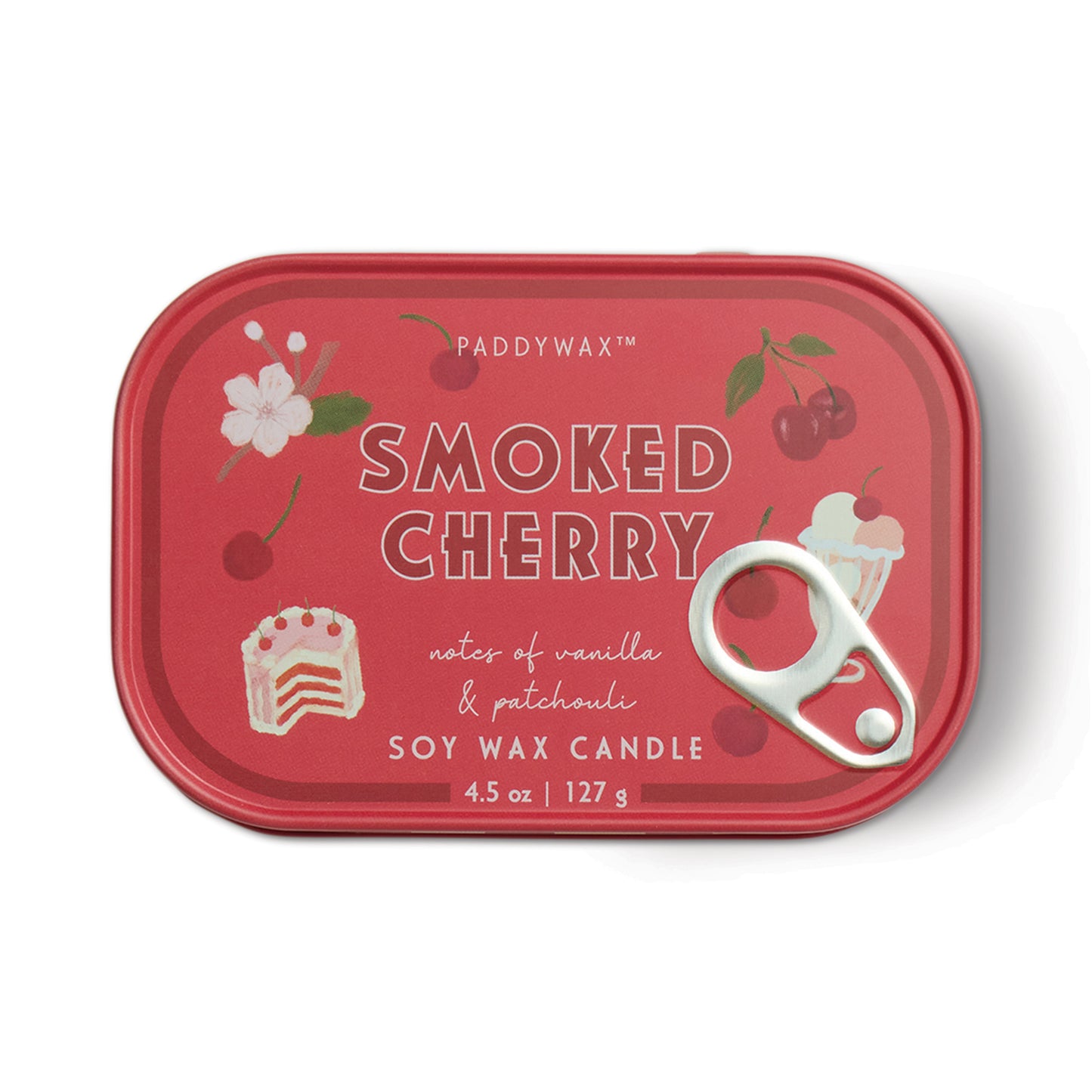 Bistro Tin 4.5 oz Candle - Smoked Cherry Paddywax