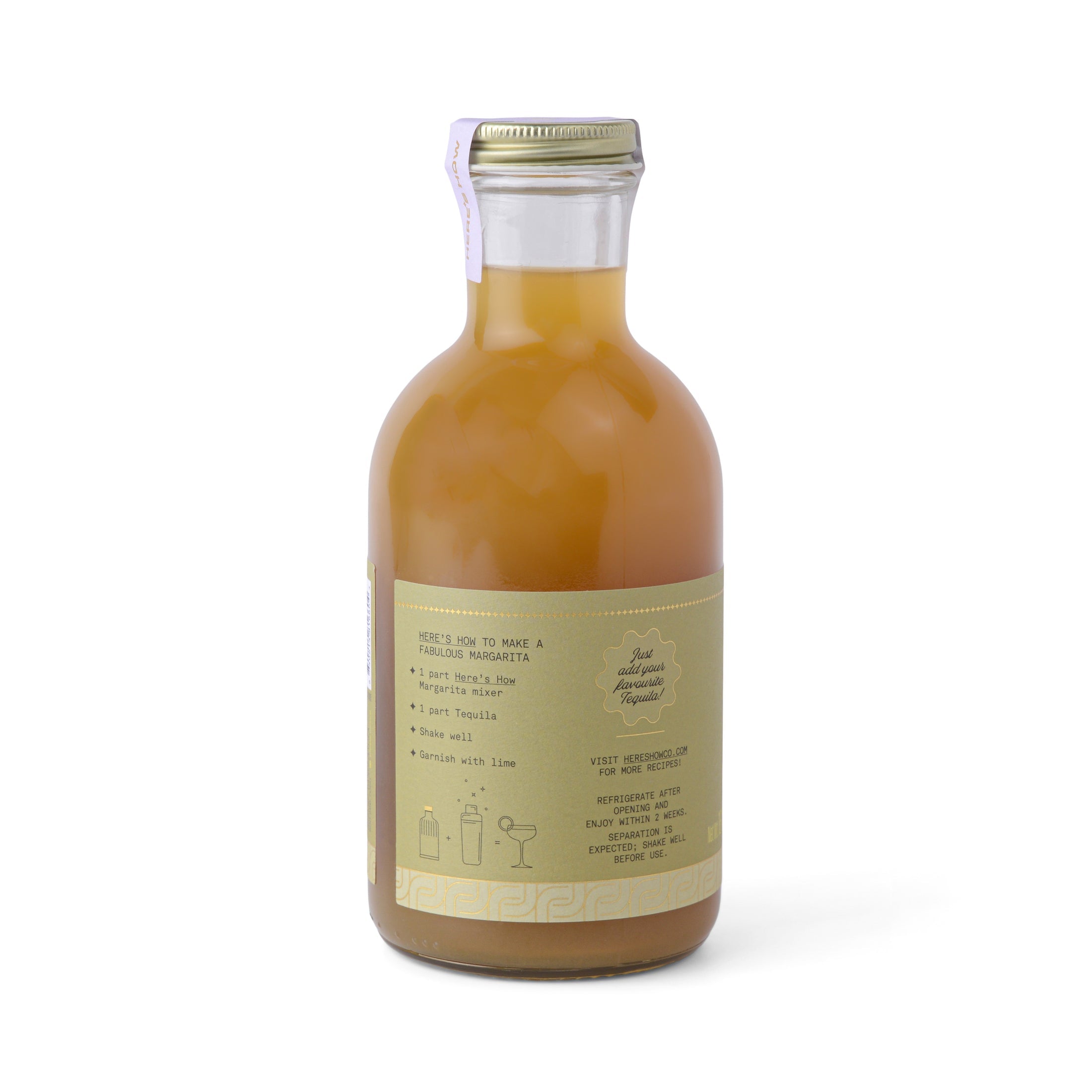 Crafted Cocktail Mixer 16oz - Margarita