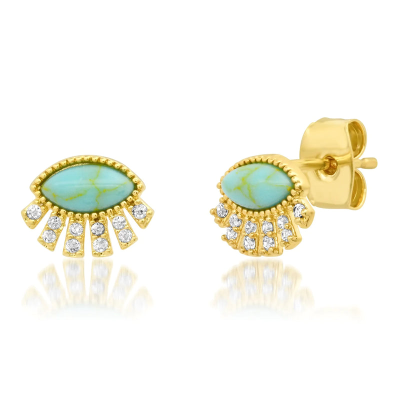 Twinkling Eye Stud Earring