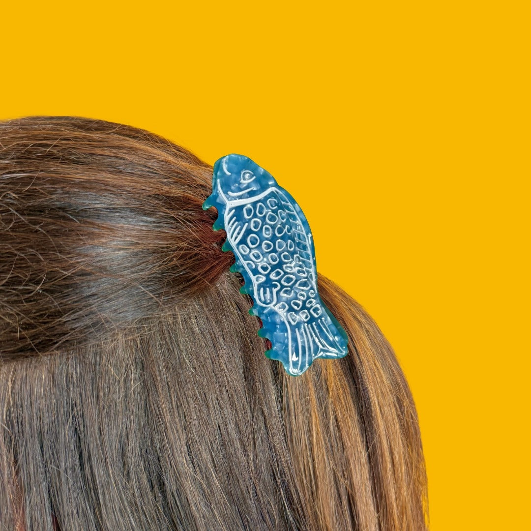 Sweetish Fish Hair Claw - Blue Raspberry MackBecks