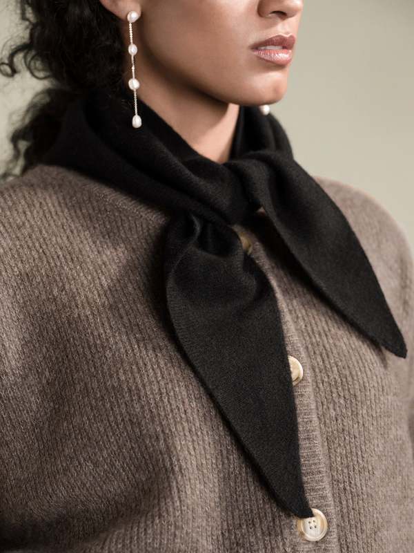 Cashmere Triangle Scarf