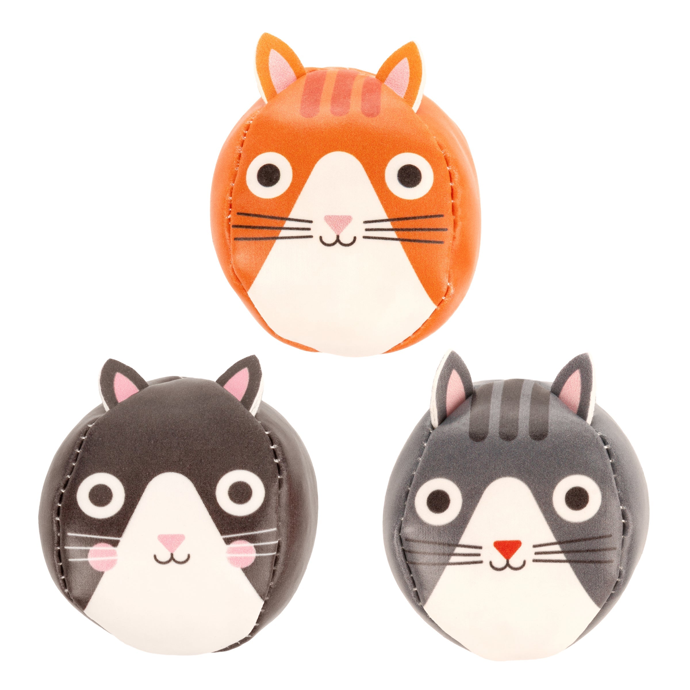 Kidoki Three Little Cats Juggling Balls Kikkerland
