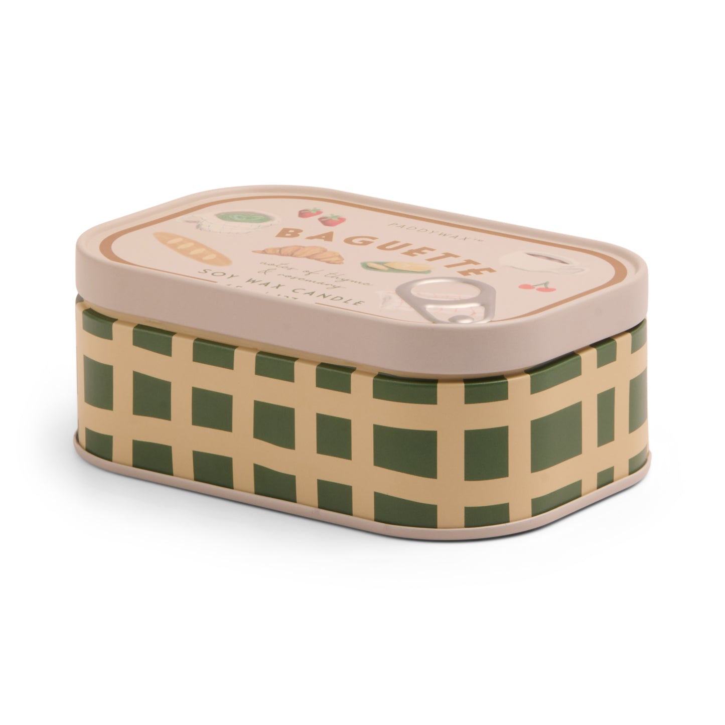 Bistro Tin 4.5 oz Candle - French Baguette Paddywax