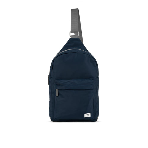 Load image 1 in gallery view. Willesden B X-Large Recycled Nylon Sling Bag - Midnight