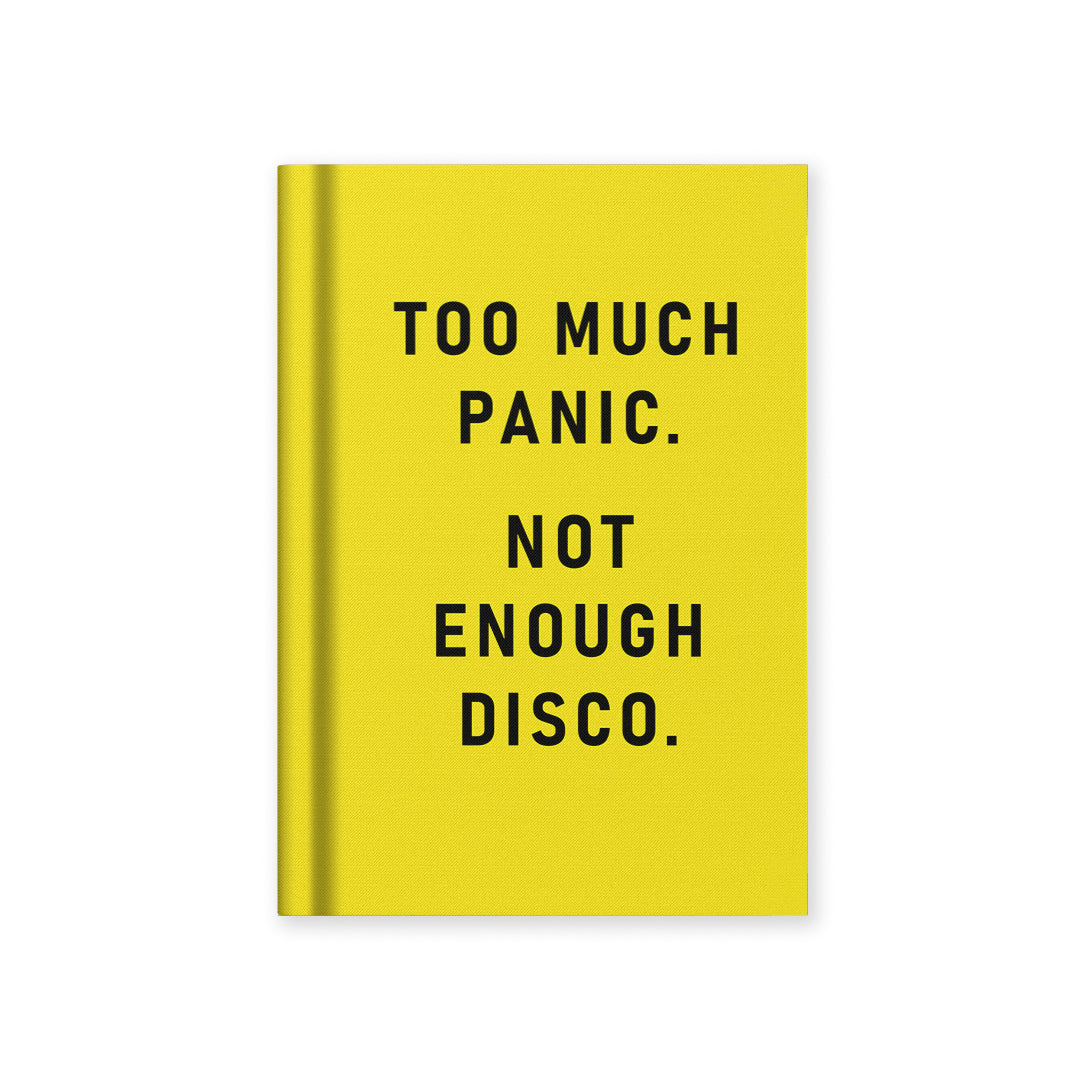 Not Enough Disco Hardback Notebook Ohh Deer