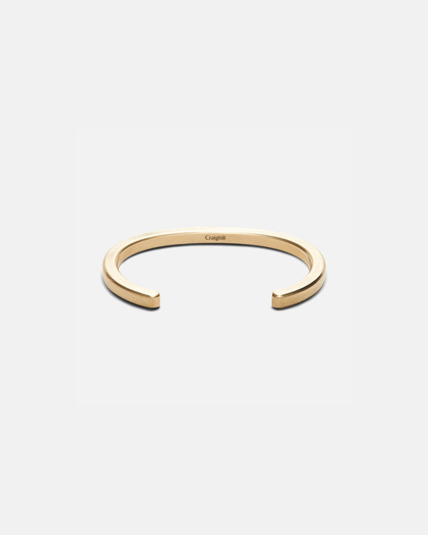 Radial Cuff Bracelet - Brass