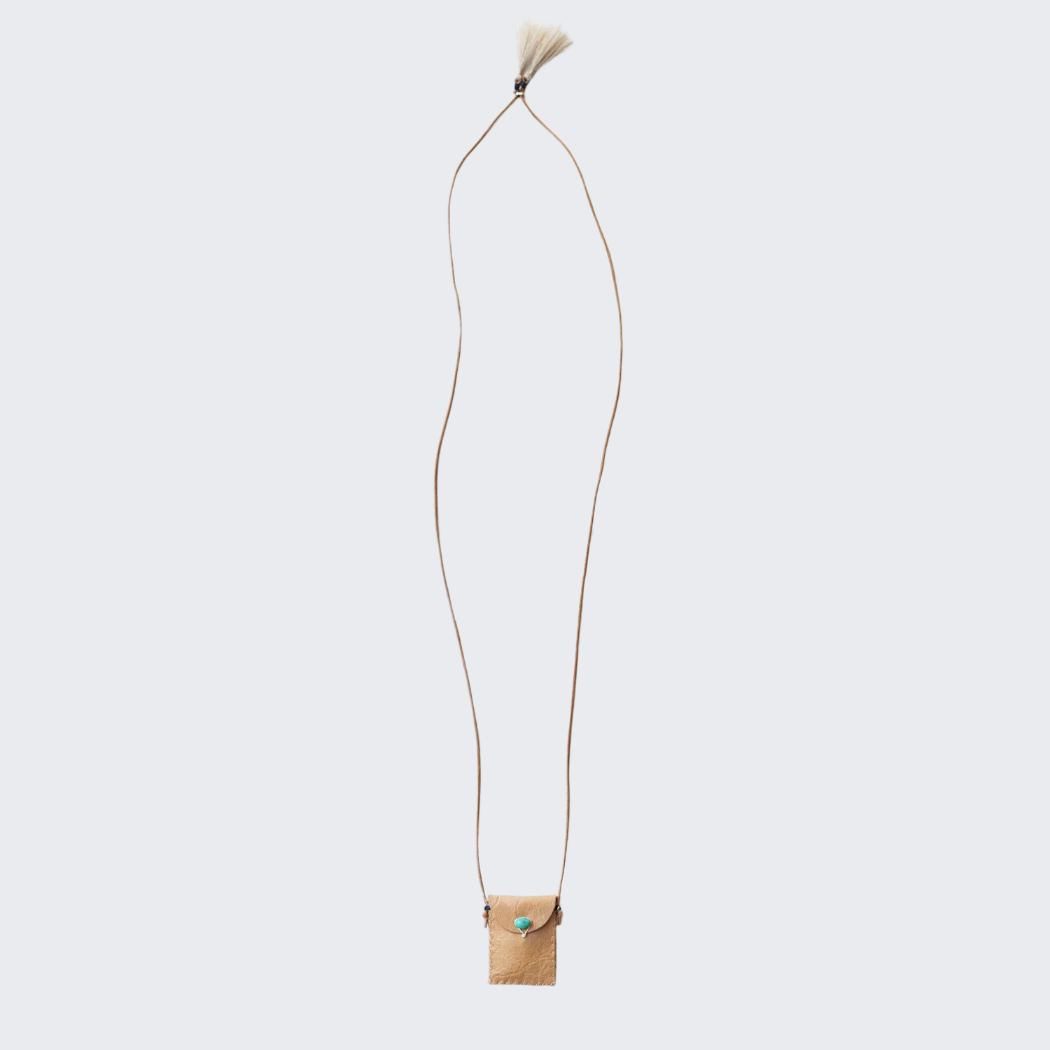 Natural Leather Amulet Pouch